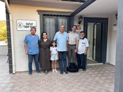 DAYAN Projesi Ekibinin Hatay Temasları ve Tabip Odası Ziyareti
