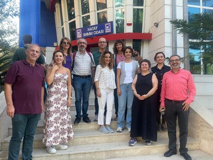 DAYAN Projesi Ekibinin Hatay Temasları ve Tabip Odası Ziyareti